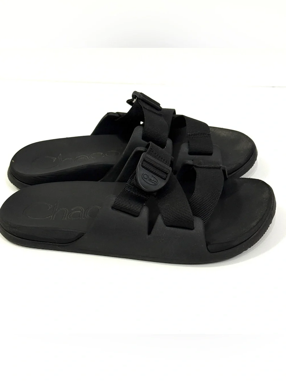 Chaco Men’s Black Z/Slide Adjustable Sport Sandals Size 9 Hiking Casual